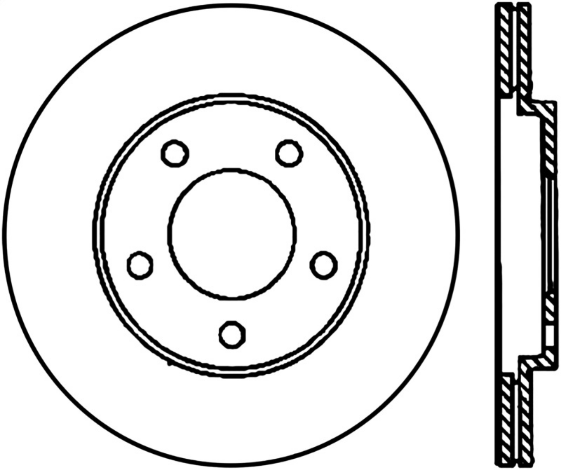 Picture of StopTech 05-14 Ford Mustang Cryo-Stop Rear Premium Rotor