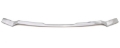 Picture of AVS 13-15 Honda Civic Aeroskin Low Profile Hood Shield - Chrome