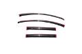 Picture of AVS 07-14 Ford Edge Ventvisor In-Channel Front & Rear Window Deflectors 4pc - Smoke