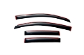 Picture of AVS 07-12 Dodge Caliber Ventvisor In-Channel Front & Rear Window Deflectors 4pc - Smoke
