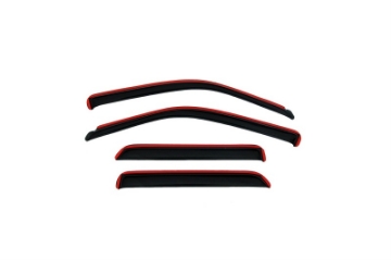 Picture of AVS 94-99 Cadillac Deville Ventvisor In-Channel Front & Rear Window Deflectors 4pc - Smoke