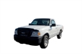 Picture of AVS 93-11 Ford Ranger Standard Cab Ventvisor In-Channel Window Deflectors 2pc - Smoke