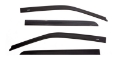 Picture of AVS 09-18 Dodge RAM 1500 Crew Cab Ventvisor In-Channel Window Deflectors 4pc - Matte Black
