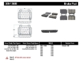 Picture of StopTech Performance 08+ Mitsubishi Evolution X Rear Brake Pads