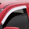 Picture of AVS 04-08 Ford F-150 Standard Cab Excl- 04 Heritage Front Window Ventvisor 2pc - Chrome