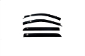 Picture of AVS 06-08 Lincoln Mark LT Ventvisor Outside Mount Window Deflectors 4pc - Smoke