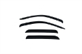 Picture of AVS 05-11 Dodge Dakota Quad Cab Ventvisor Outside Mount Window Deflectors 4pc - Smoke