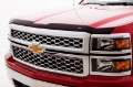 Picture of AVS 07-13 Chevy Silverado 1500 Crew Cab Ventvisor & Aeroskin Deflector Combo Kit - Matte Black