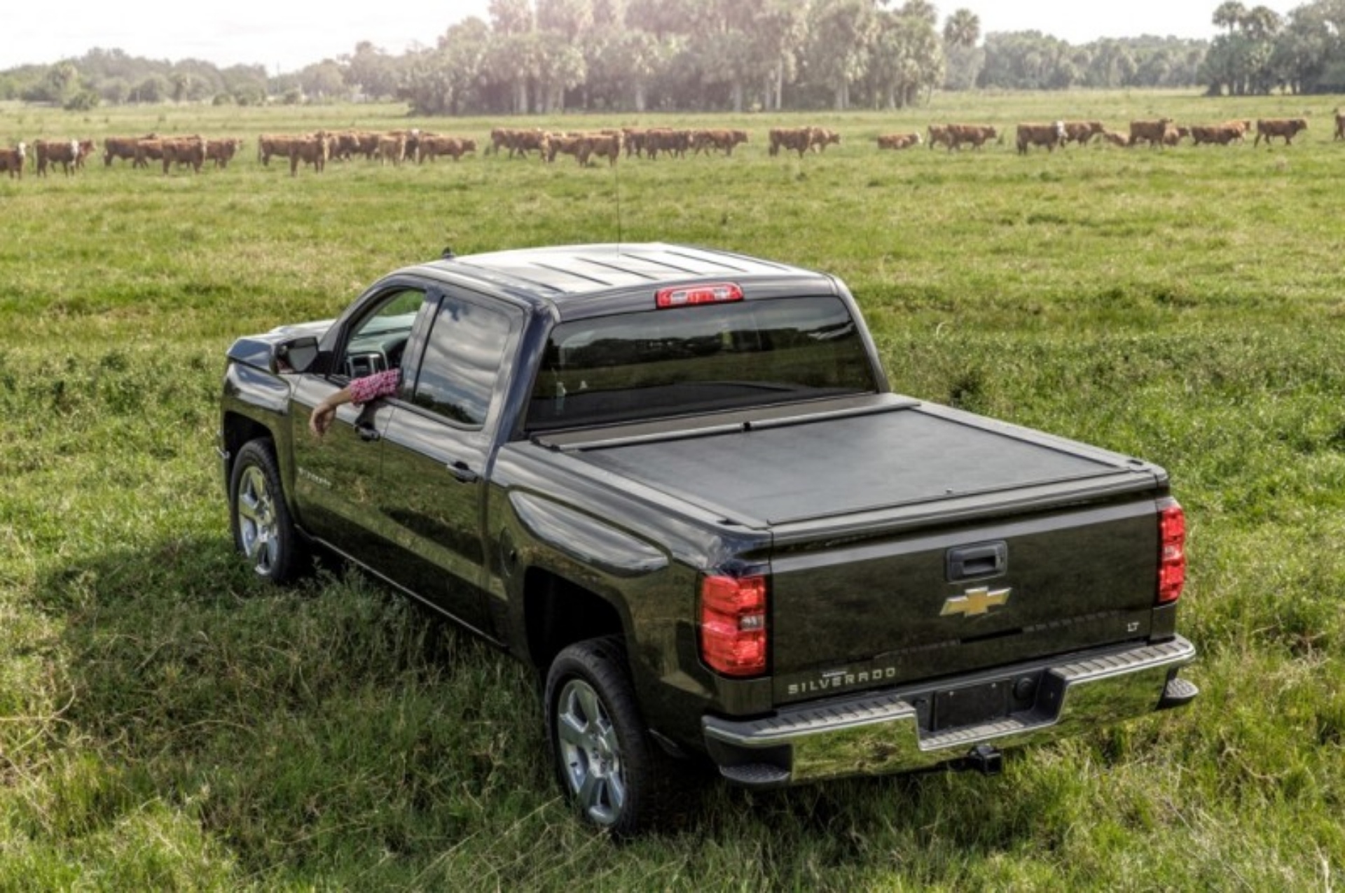 Picture of Roll-N-Lock 16-18 Toyota Tacoma Access Cab-Double Cab LB 73-11-16in M-Series Tonneau Cover