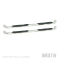 Picture of Westin 2015-2018 Ford F-150 SuperCrew Platinum 4 Oval Nerf Step Bars - SS