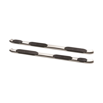 Picture of Westin 2015-2018 Ford F-150 SuperCab 6-5ft Bed PRO TRAXX 5 WTW Oval Nerf Step Bars - SS
