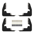Picture of Westin 2014-2018 Chevy Silverado 1500 Reg Cab Premier Oval Nerf Step Bar Mount Kit - Black