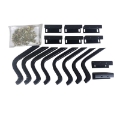 Picture of Westin 2002-2005 Ford-Mercury Explorer-Mountaineer 4dr Excl Sport Running Board Mount Kit - Black