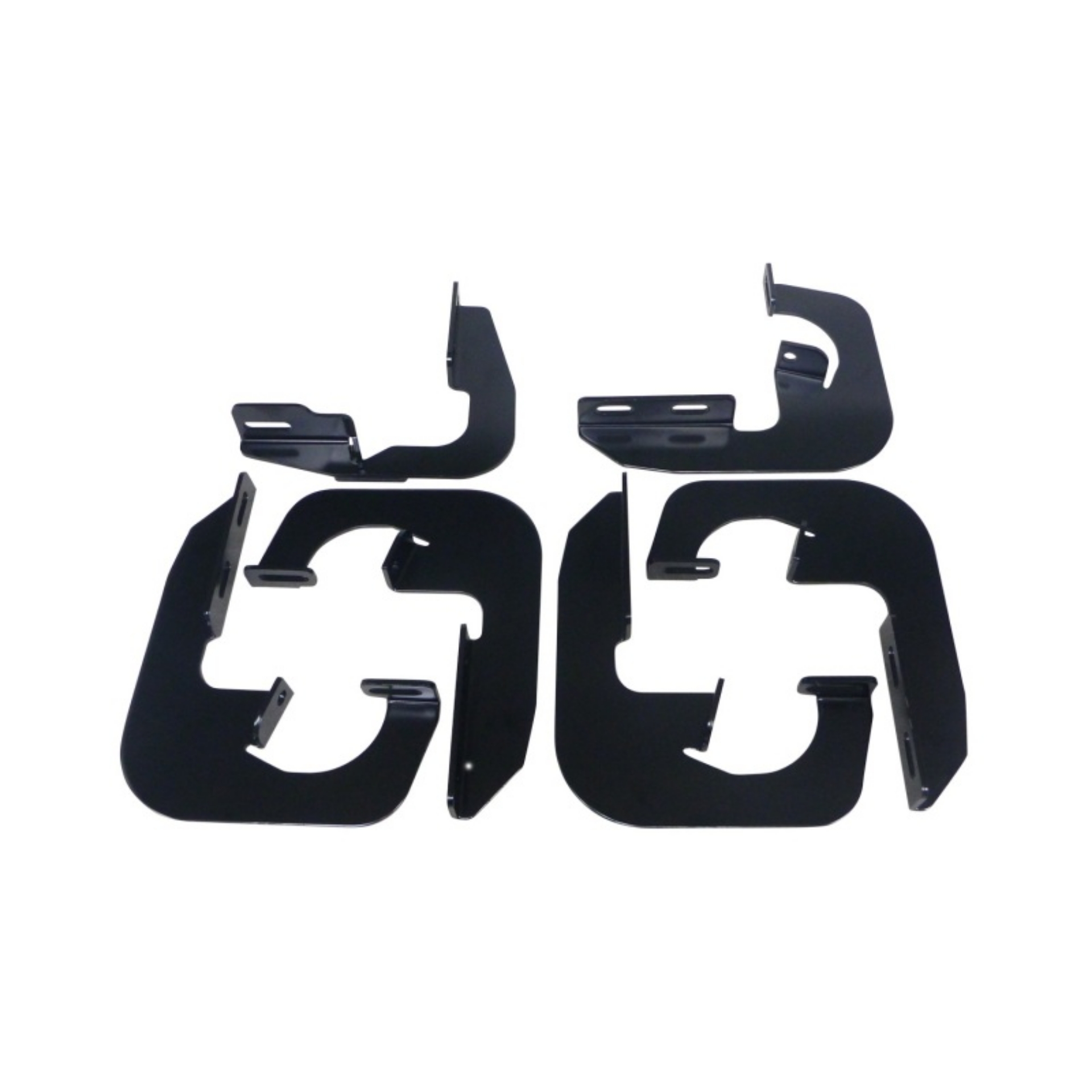 Picture of Westin 2007-2013 Chevy Silverado 1500 Ext- Cab Running Board Mount Kit - Black