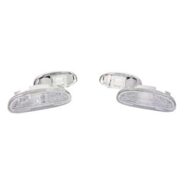 Picture of Westin Step Board Light Lens w- Back Cavity 4-pkg - Clear