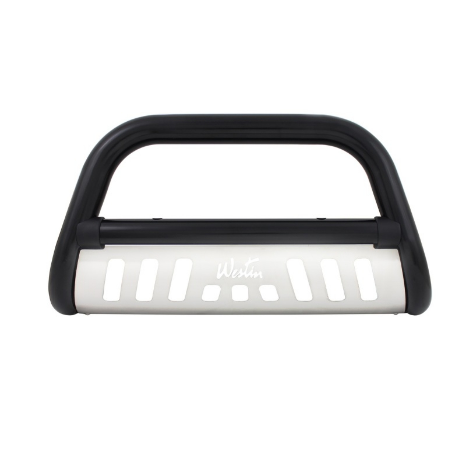 Picture of Westin 2007-2013 Chevy Silverado 1500 Excl Denali Ultimate Bull Bar - Black