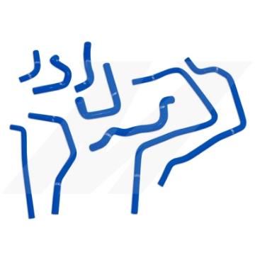 Picture of Mishimoto 01-05 Subaru WRX Blue Silicone Ancillary Hoses
