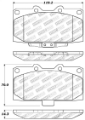 Picture of StopTech Performance 06-07 Subaru Impreza WRX-WRX STi Front Brake Pads