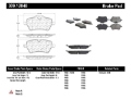 Picture of StopTech Performance 06-09 Mini Cooper-Cooper S Front Brake Pads