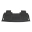 Picture of Westin 2017-2018 Ford Super Duty Crew Cab Wade Sure-Fit Floor Liners 2nd Row - Black