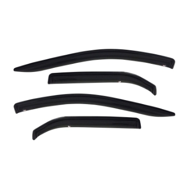 Picture of Westin 2004-2010 Dodge-Chrysler Durango Wade Slim Wind Deflector 4pc - Smoke