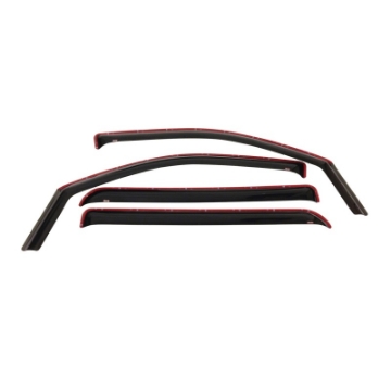 Picture of Westin 2004-2010 Dodge-Chrysler Durango Wade In-Channel Wind Deflector 4pc - Smoke