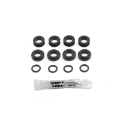 Picture of DeatschWerks Subaru Top Feed Injector O-Ring Kit 4 x Top Ring 4 x Bottom Ring and 4 x Grommet-Spac