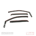 Picture of Westin 2010-2018 Toyota 4Runner Wade In-Channel Wind Deflector 4pc - Smoke
