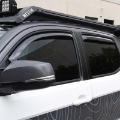 Picture of Westin 2016-2018 Toyota Tacoma Double Cab 4dr Wade In-Channel Wind Deflector 4pc - Smoke