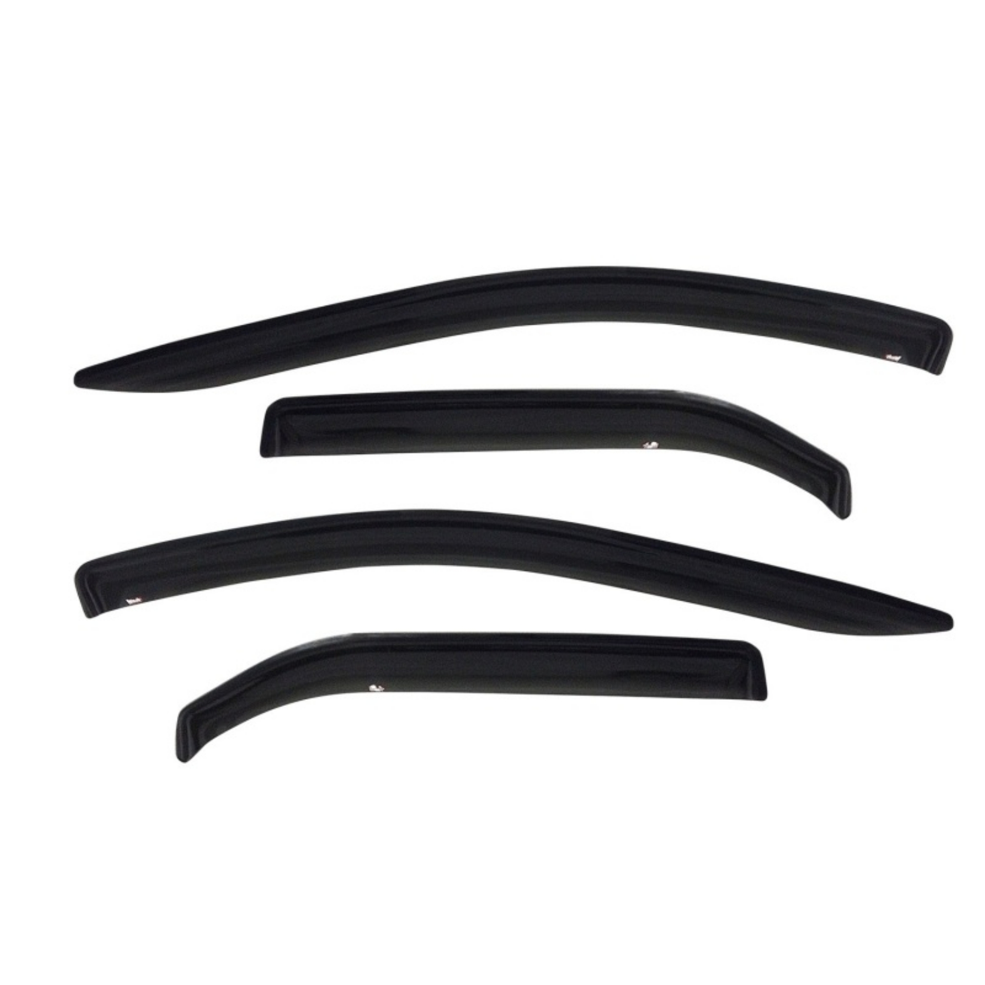 Picture of Westin 2004-2010 Toyota Sienna Wade Slim Wind Deflector 4pc - Smoke