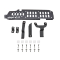Picture of Westin 07-17 Jeep Wrangler Unlimited Gas Tank Skid Plate - Textured Black