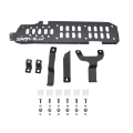 Picture of Westin 07-17 Jeep Wrangler Unlimited Gas Tank Skid Plate - Textured Black