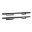 Picture of Westin-HDX 99-16 Ford F-250-350-450-550 Super Cab Drop Nerf Step Bars - Textured Black