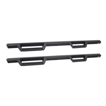 Picture of Westin-HDX 99-16 Ford F-250-350-450-550 Crew Cab Drop Nerf Step Bars - Textured Black
