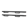 Picture of Westin-HDX 07-17 Jeep Wrangler Unlimited Drop Nerf Step Bars - Textured Black