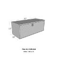 Picture of Westin-Brute HD Under Body 18in x 30in Drop Down Door - Aluminum