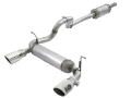 Picture of aFe Rebel Series 2-5in 409 SS Cat-Back Exhaust w- Polished Tips 2018+ Jeep Wrangler JL V6 3-6L