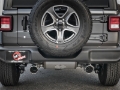 Picture of aFe Rebel Series 2-5in 409 SS Cat-Back Exhaust w- Polished Tips 2018+ Jeep Wrangler JL V6 3-6L