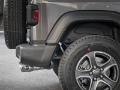 Picture of aFe Rebel Series 2-5in 409 SS Axle-Back Exhaust w- Polished Tips 2018+ Jeep Wrangler JL V6 3-6L
