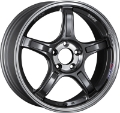 Picture of SSR GTX03 17x7-0 5x114-3 53mm Offset Gun Metallic Wheel Wheel