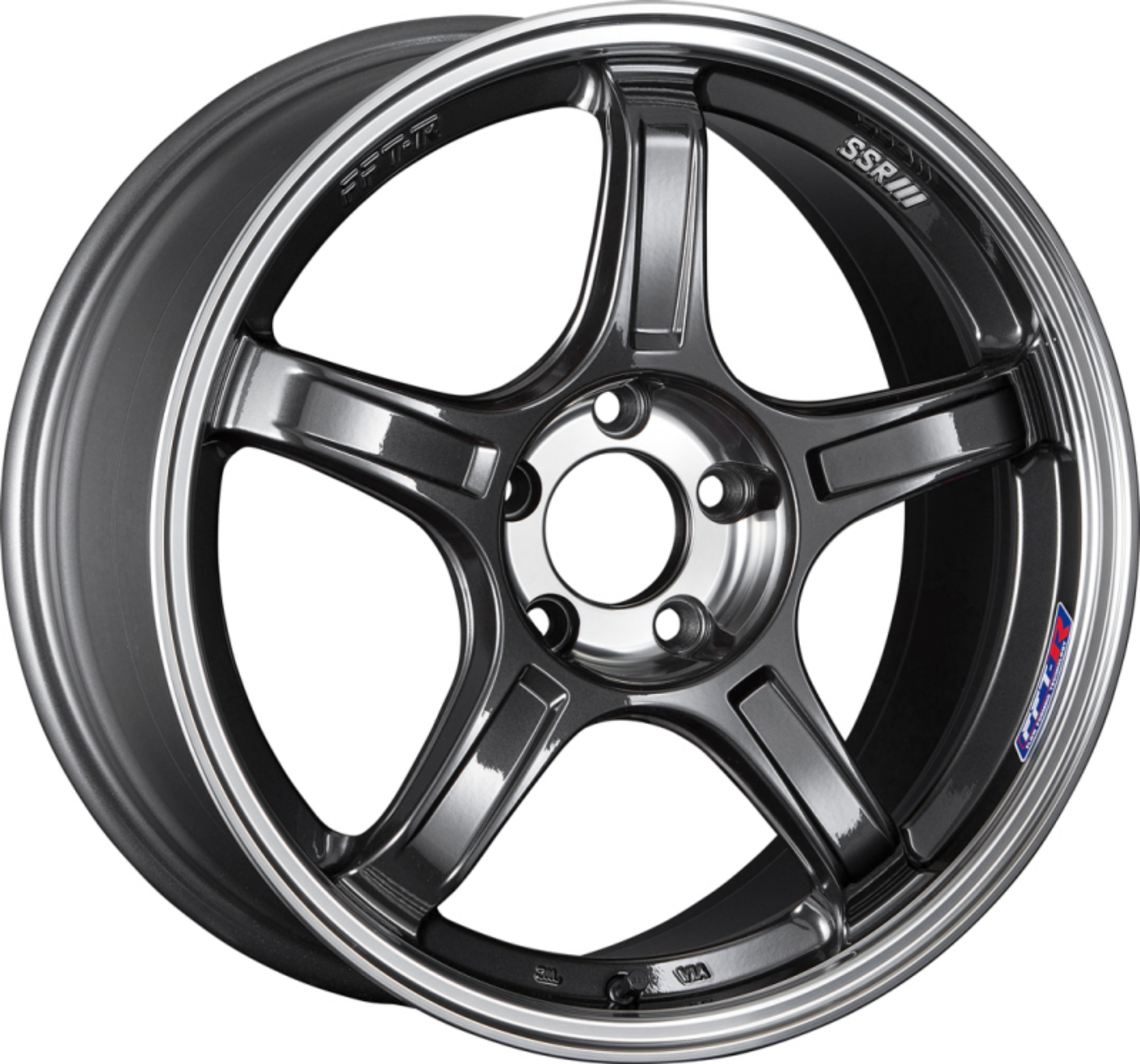 Picture of SSR GTX03 18x8-5 5x114-3 38mm Offset Black Graphite Wheel