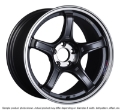 Picture of SSR GTX03 18x9-5 5x100 38mm Offset Black Graphite Wheel