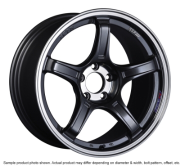 Picture of SSR GTX03 18x9-5 5x100 38mm Offset Black Graphite Wheel