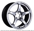 Picture of SSR GTX03 18x9-5 5x100 38mm Offset Platinum Silver Wheel