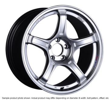 Picture of SSR GTX03 18x9-5 5x100 38mm Offset Platinum Silver Wheel