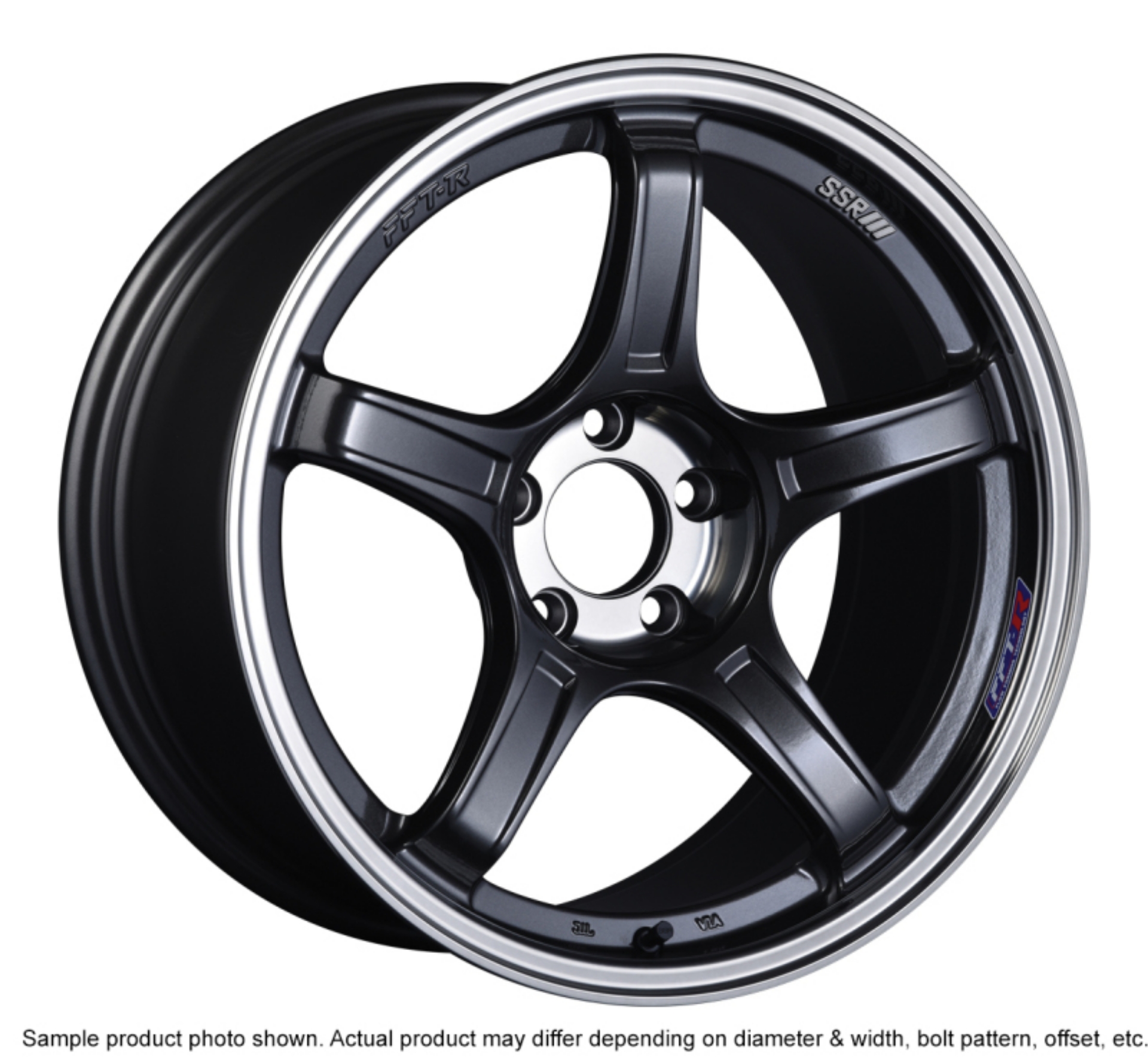 Picture of SSR GTX03 18x9-5 5x114-3 12mm Offset Black Graphite Wheel