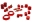 Picture of Energy Suspension 00-04 Ford Focus Red Hyper-flex Master Bushing Set