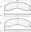Picture of StopTech Sport Brake Pads w-Shims - Front