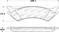 Picture of StopTech Sport Brake Pads w-Shims - Front