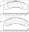 Picture of StopTech Sport Brake Pads w-Shims - Front